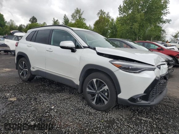 2024 Toyota Corolla Cross Hybrid S z VIN 7MUFBABG3RV025110, wystawiony jako Copart lot #54606865 z przebiegiem 6 218 mil mil oraz Szkoda całkowita • Salvage title. Historia ofert i sprzedaży dostępna na DreamBid. Obrazek 4.