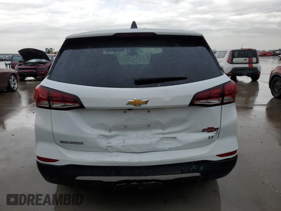 2024 Chevrolet Equinox LT with VIN 3GNAXKEG8RL273860, listed as a Copart auction lot 51754005 with 5,008 mi miles and Salvage Title. Bid and sale history available at DreamBid. Image 6.