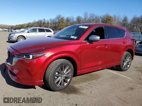 2024 Mazda CX-5 2.5 Turbo Signature with VIN JM3KFBXY8R0363391, listed as a Copart auction lot 42866755 with 13,881 mi miles and Salvage Title. Bid and sale history available at carsss.com. Image 1.