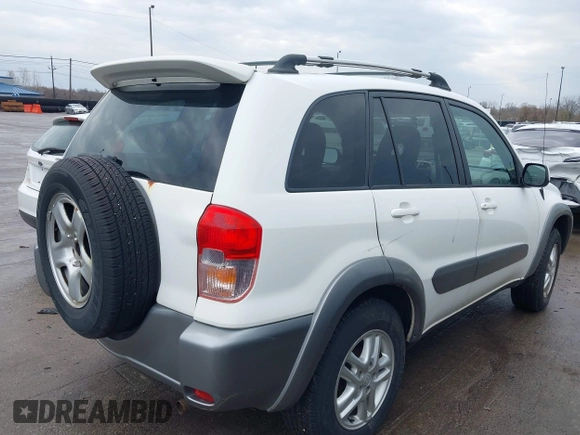 2003 Toyota RAV4 with VIN JTEGH20V730111000, listed as a IAAI auction lot 41955312 with 211,623 mi miles. Bid and sale history available at carsss.com. Image 4.