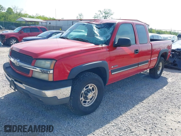 2003 Chevrolet Silverado 2500 LS z VIN 1GCGK29U43Z166595, wystawiony jako IAAI lot #42259952 z przebiegiem 179 831 mil mil oraz . Historia ofert i sprzedaży dostępna na DreamBid. Obrazek 2.