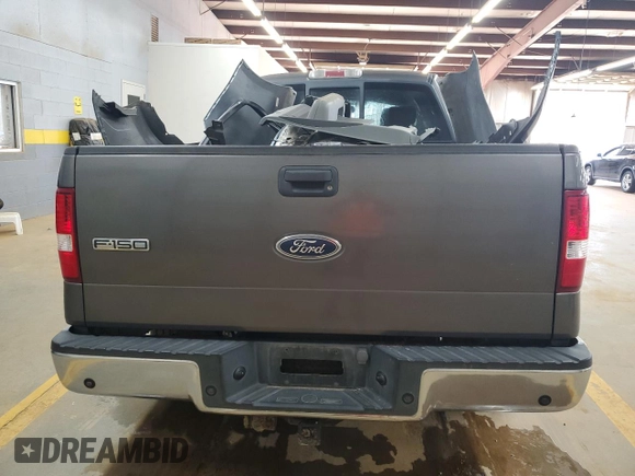 2005 Ford F-150 XLT z VIN 1FTPW12595FA90412, wystawiony jako Copart lot #51442285 z przebiegiem Nie podano mil oraz Szkoda całkowita • Salvage title. Historia ofert i sprzedaży dostępna na DreamBid. Obrazek 6.