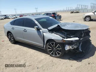 2024 Honda Accord Touring with VIN 1HGCY2F87RA075351, listed as a Copart auction lot 58370445 with 9,340 mi miles and Salvage title. Bid and sale history available at DreamBid. Image 4.