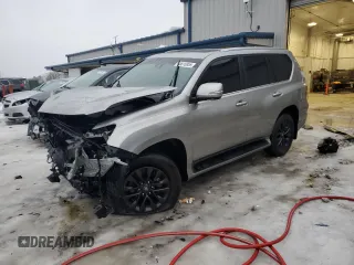 2020 Lexus GX with VIN JTJAM7BX1L5242117, listed as a Copart auction lot 43616955 with 17,788 mi miles and Salvage Title. Bid and sale history available at carsss.com. Image 1.