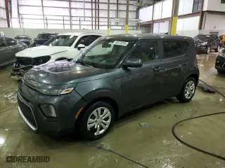 2021 Kia Soul S with VIN KNDJ23AU1M7786387, listed as a Copart auction lot 45479255 with 35,389 mi miles and Salvage Title. Bid and sale history available at carsss.com. Image 1.