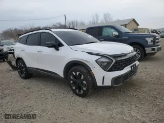 2023 Kia Sportage X-Line with VIN 5XYK6CAF6PG087449, listed as a Copart auction lot 47296365 with 86,165 mi miles and Salvage Title. Bid and sale history available at carsss.com. Image 4.