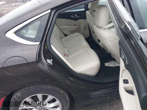 2015 Chrysler 200 C with VIN 1C3CCCCB0FN686219, listed as a IAAI auction lot 41894730 with 56,864 mi miles. Bid and sale history available at carsss.com. Image 8.