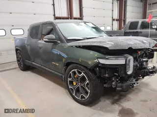 2022 Rivian R1T Adventure Package with VIN 7FCTGAAA0NN004365, listed as a IAAI auction lot 41534730 with 1 mi miles. Bid and sale history available at carsss.com. Image 1.