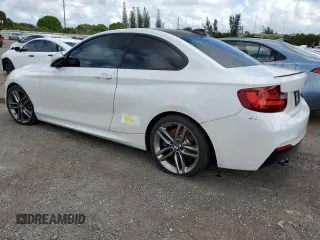 2015 BMW 2 Series 228i with VIN WBA1F5C52FV256611, listed as a Copart auction lot 49412993 with 0 mi miles. Bid and sale history available at carsss.com. Image 2.