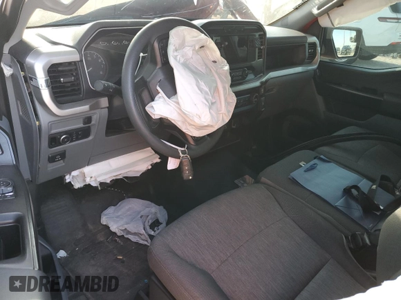 2022 Ford F-150 XL with VIN 1FTMF1C57NKE36174, listed as a Copart auction lot 82995384 with Not provided miles and Non repairable. Bid and sale history available at DreamBid. Image 8.