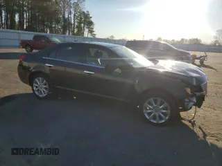 2012 Lincoln MKZ with VIN 3LNHL2JC1CR836575, listed as a Copart auction lot 49489905 with 132,890 mi miles and Salvage Title. Bid and sale history available at DreamBid. Image 4.
