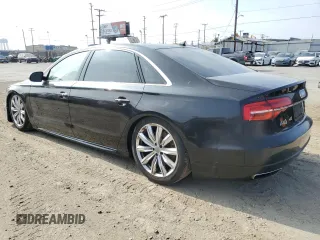 2017 Audi A8 with VIN WAU44AFD4HN014064, listed as a Copart auction lot 62373585 with 82,341 mi miles and Clean title. Bid and sale history available at DreamBid. Image 2.
