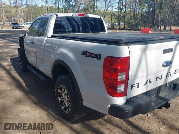 2020 Ford Ranger XL with VIN 1FTER1FH4LLA24075, listed as a IAAI auction lot 41902919 with 76,160 mi miles. Bid and sale history available at carsss.com. Image 3.