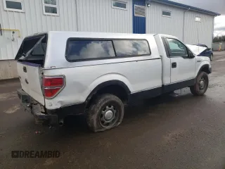 2010 Ford F-150 XL with VIN 1FTMF1C80AKE27627, listed as a Copart auction lot 82574584 with 360,892 mi miles and Salvage Title. Bid and sale history available at carsss.com. Image 3.