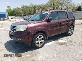 2013 Honda Pilot EX-L z VIN 5FNYF3H57DB038397, wystawiony jako Copart lot #54305405 z przebiegiem 158 334 mil mil oraz Szkoda całkowita • Salvage title. Historia ofert i sprzedaży dostępna na DreamBid. Obrazek 1.
