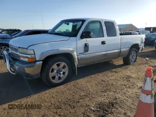 2001 Chevrolet Silverado 1500 LS with VIN 2GCEK19T411335996, listed as a Copart auction lot 52170615 with 0 mi miles and Salvage Title. Bid and sale history available at carsss.com. Image 1.