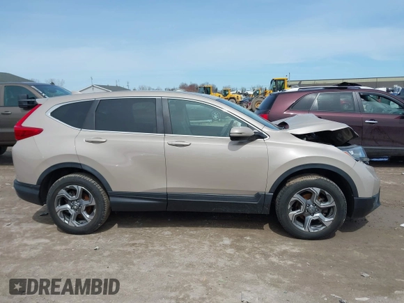 2017 Honda CR-V EX-L with VIN 5J6RW2H85HL058587, listed as a IAAI auction lot 41947746 with 74,980 mi miles. Bid and sale history available at carsss.com. Image 13.
