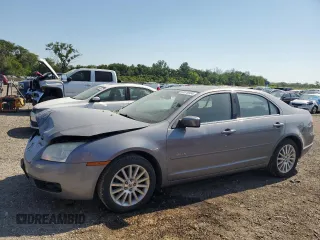 2007 Mercury Milan Premier with VIN 3MEHM08117R653885, listed as a Copart auction lot 68478554 with 121,558 mi miles and Salvage Title. Bid and sale history available at carsss.com. Image 1.