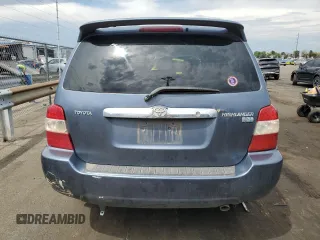 2006 Toyota Highlander Hybrid with VIN JTEEW21A760012240, listed as a Copart auction lot 66479024 with 221,033 mi miles and Salvage Title. Bid and sale history available at carsss.com. Image 6.