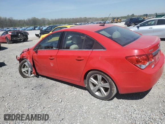 2014 Chevrolet Cruze 2LT z VIN 1G1PE5SB5E7296006, wystawiony jako Copart lot #49994605 z przebiegiem 83 265 mil mil oraz Szkoda całkowita • Salvage title. Historia ofert i sprzedaży dostępna na DreamBid. Obrazek 2.
