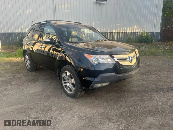 2008 Acura MDX with VIN 2HNYD28228H507332, listed as a Copart auction lot 54994765 with 221,948 mi miles and Salvage Title. Bid and sale history available at DreamBid. Image 1.