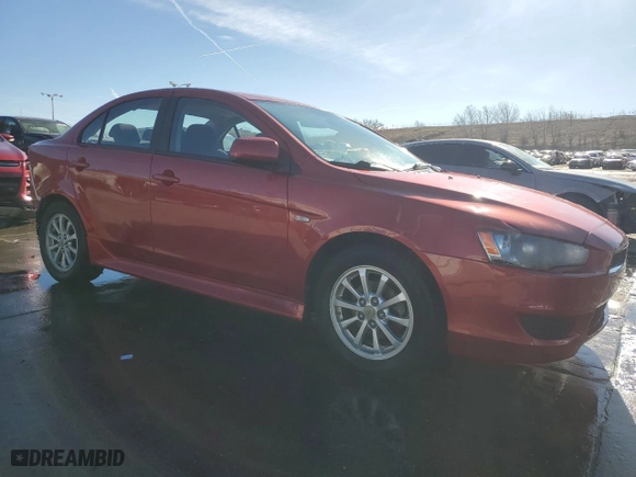 2011 Mitsubishi Lancer ES with VIN JA32U2FU5BU042595, listed as a Copart auction lot 50229105 with 98862 miles and Salvage Title. Bid and sale history available at carsss.com. Image 4.