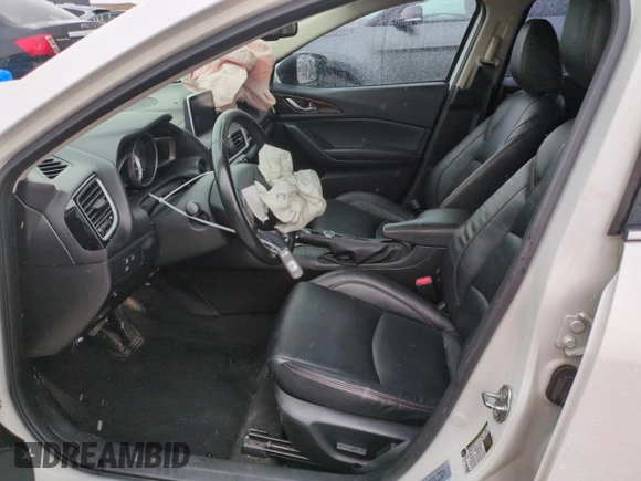 2014 Mazda 3 i Grand Touring with VIN JM1BM1M77E1194358, listed as a Copart auction lot 55116645 with 189,254 mi miles and Salvage Title. Bid and sale history available at DreamBid. Image 7.