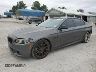 2016 BMW 5 Series 550i with VIN WBAKN9C57GD963192, listed as a Copart auction lot 43717255 with 55,007 mi miles and Clean title. Bid and sale history available at DreamBid. Image 1.