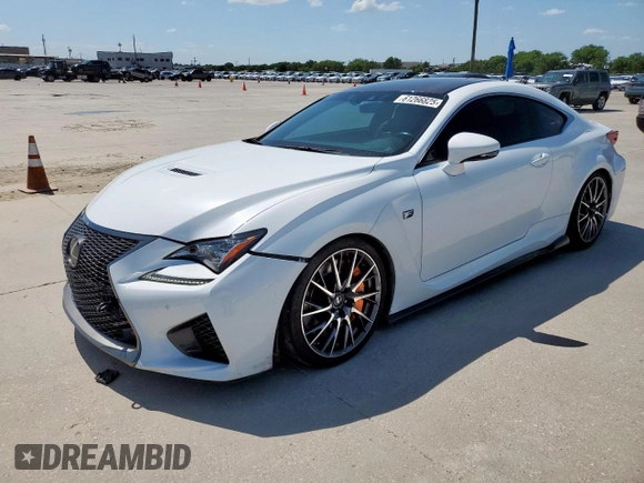 2017 Lexus RC F с VIN JTHHP5BC9H5006539, выставлен на аукционе Copart как лот 61266825 с пробегом 74 999 миль миль и Списание • Salvage title. История ставок и продаж доступна на DreamBid. Изображение 1.