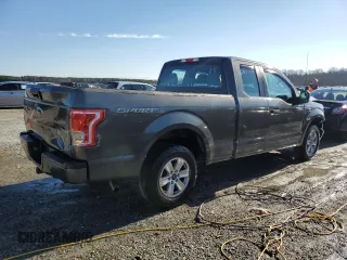 2016 Ford F-150 XL with VIN 1FTEX1C80GFA58321, listed as a Copart auction lot 87851535 with 77,073 mi miles and Salvage Title. Bid and sale history available at carsss.com. Image 3.