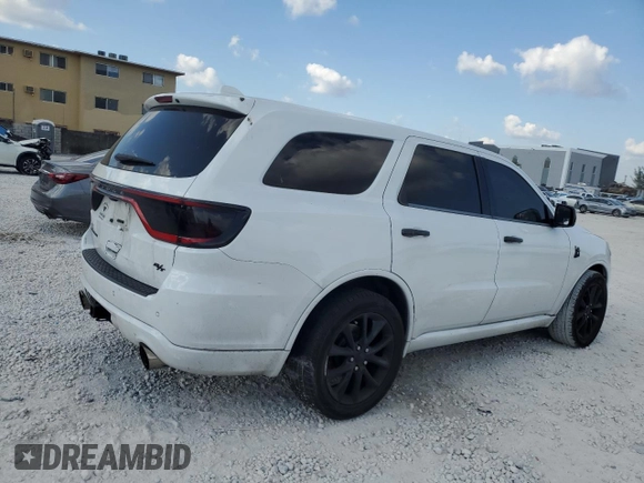 2017 Dodge Durango R/T with VIN 1C4SDHCT7HC936581, listed as a Copart auction lot 53544365 with 126,393 mi miles and Salvage title. Bid and sale history available at DreamBid. Image 3.