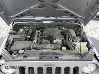 2018 Jeep Wrangler JK Unlimited Sport S with VIN 1C4HJWDG0JL918454, listed as a Copart auction lot 59249404 with 168,911 mi miles and Salvage Title. Bid and sale history available at carsss.com. Image 14.