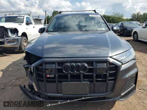 2020 Audi SQ7 z VIN WA1AWAF76LD012223, wystawiony jako Copart lot #64345884 z przebiegiem 76 961 mil mil oraz Szkoda całkowita • Salvage title. Historia ofert i sprzedaży dostępna na DreamBid. Obrazek 5.
