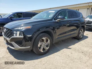 2021 Hyundai Santa Fe SE with VIN 5NMS14AJ5MH307450, listed as a Copart auction lot 63750124 with 21,187 mi miles and Salvage Title. Bid and sale history available at carsss.com. Image 1.