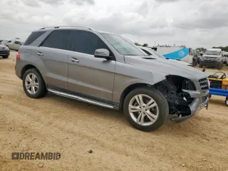 2014 Mercedes-Benz M 350 with VIN 4JGDA5JB9EA327618, listed as a Copart auction lot 63082525 with 162,307 mi miles and Salvage title. Bid and sale history available at DreamBid. Image 4.