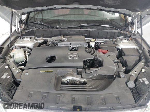 2022 Infiniti QX55 Sensory with VIN 3PCAJ5L38NF104121, listed as a Copart auction lot 86705454 with 53,042 mi miles and Salvage title. Bid and sale history available at DreamBid. Image 12.