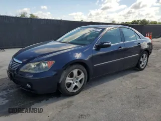 2005 Acura RL z VIN JH4KB165X5C004380, wystawiony jako Copart lot #54139035 z przebiegiem 144 934 mil mil oraz Szkoda całkowita • Salvage title. Historia ofert i sprzedaży dostępna na DreamBid. Obrazek 1.