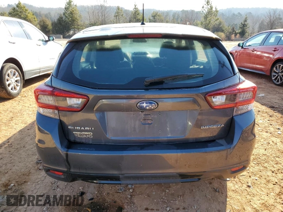 2023 Subaru Impreza with VIN 4S3GTAB63P3707194, listed as a Copart auction lot 42442705 with 26,087 mi miles and Salvage title. Bid and sale history available at DreamBid. Image 6.