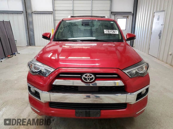 2020 Toyota 4Runner SR5 with VIN JTEZU5JR9L5221797, listed as a Copart auction lot 56103475 with 73,343 mi miles and Clean title. Bid and sale history available at DreamBid. Image 5.
