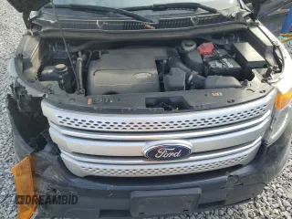 2015 Ford Explorer XLT with VIN 1FM5K7D83FGB36787, listed as a Copart auction lot 49992615 with 202,381 mi miles and Salvage Title. Bid and sale history available at carsss.com. Image 12.