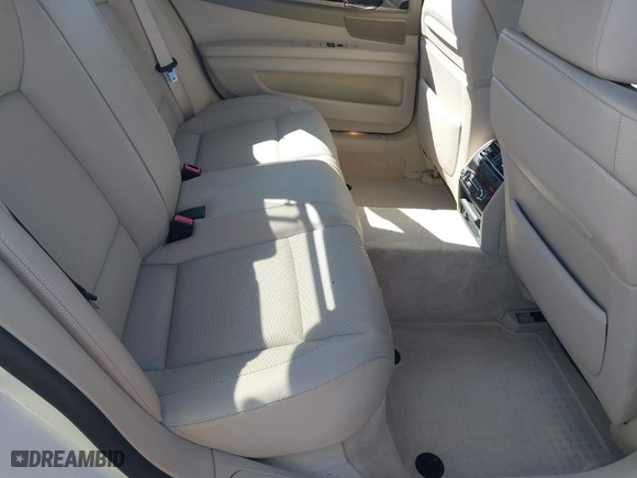 2009 BMW 7 Series 750Li with VIN WBAKB83549CY57472, listed as a IAAI auction lot 41548700 with 54,544 mi miles. Bid and sale history available at carsss.com. Image 8.