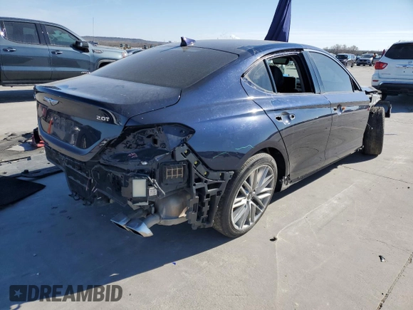 2020 Genesis G70 2.0T с VIN KMTG34LA5LU053373, выставлен на аукционе Copart как лот 42152495 с пробегом 59 701 миль миль и Списание • Salvage title. История ставок и продаж доступна на DreamBid. Изображение 3.