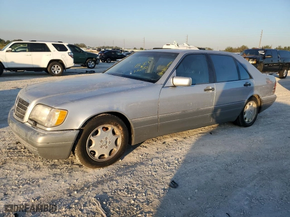 1996 Mercedes-Benz S Class with VIN WDBGA33E8TA296290, listed as a Copart auction lot 84900944 with NaN miles and Non Repairable. Bid and sale history available at carsss.com. Image 1.