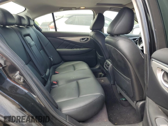 2020 Infiniti Q50 Luxe with VIN JN1EV7AP5LM200335, listed as a Copart auction lot 53086135 with 105,328 mi miles and Clean Title. Bid and sale history available at DreamBid. Image 10.
