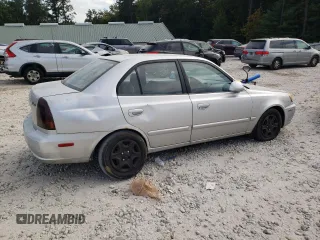 2005 Hyundai Accent GLS with VIN KMHCG45C25U603157, listed as a Copart auction lot 71985824 with 110,124 mi miles and Clean Title. Bid and sale history available at carsss.com. Image 3.