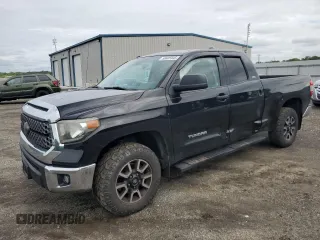 2018 Toyota Tundra SR with VIN 5TFUM5F17JX079002, listed as a Copart auction lot 58405945 with 171,456 mi miles and Salvage title. Bid and sale history available at DreamBid. Image 1.