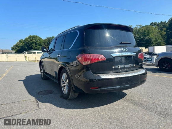 2015 Infiniti QX80 with VIN JN8AZ2NE4F9081247, listed as a Copart auction lot 69413734 with 183,266 mi miles and Clean Title. Bid and sale history available at carsss.com. Image 2.