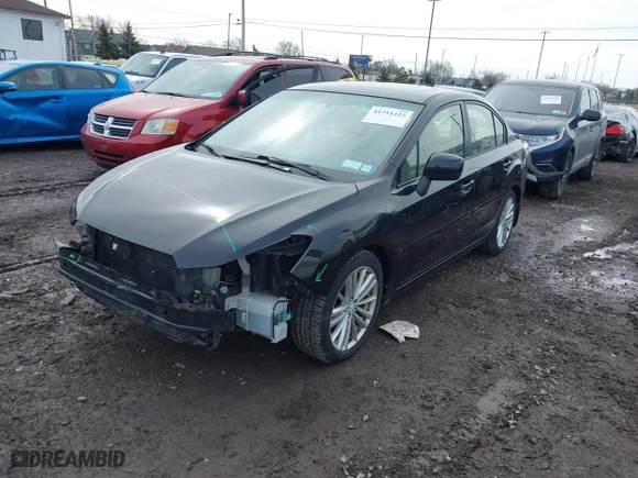 2012 Subaru Impreza Sedan 2.0i Premium with VIN JF1GJAD68CH026938, listed as a IAAI auction lot 41751422 with 138,638 mi miles. Bid and sale history available at carsss.com. Image 15.