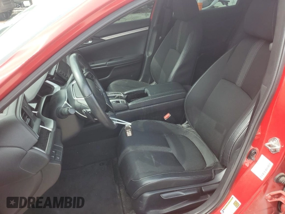 2019 Honda Civic Sport with VIN 2HGFC2F80KH517096, listed as a Copart auction lot 50822795 with 76,519 mi miles and Salvage title. Bid and sale history available at DreamBid. Image 7.