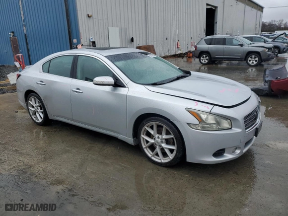 2009 Nissan Maxima 3.5 SV w/Sport Pkg with VIN 1N4AA51E59C846358, listed as a Copart auction lot 50150845 with 154,941 mi miles and Salvage Title. Bid and sale history available at carsss.com. Image 4.
